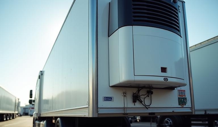 Refrigerated transit van