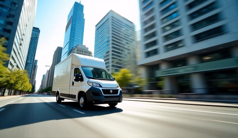 Small agile delivery van